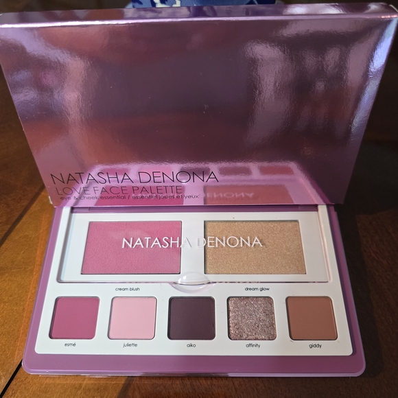 Natasha Denona Pink and Gold Blush Palette Radiant Finish